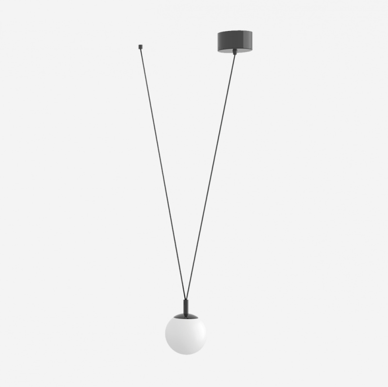 Lucis Závěsné LED svítidlo GEO 6,2W, v. 115 cm Teplota světla: 4000K - denní bílá, Stmívání, řízení: DALI