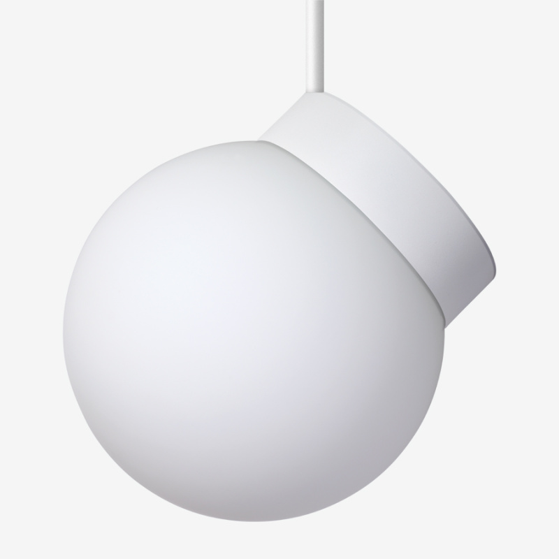 Lucis Závěsné LED svítidlo POLARIS ZTR 8,3W, v. 22,5 cm Barva: Bílá, Teplota světla: 3000K - teplá bílá, Stmívání, řízení: DALI