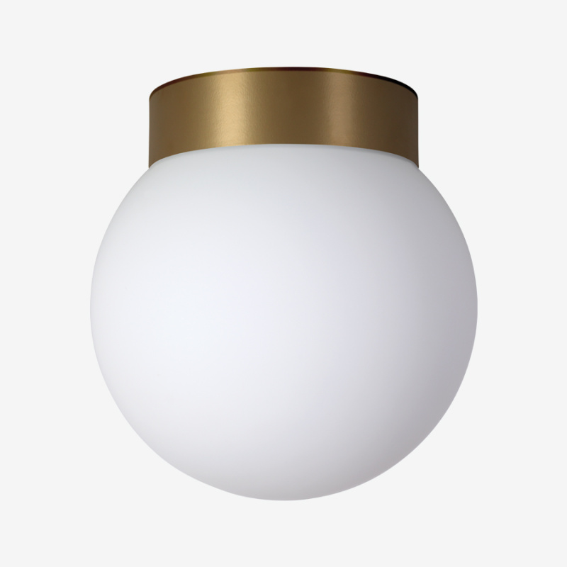 Lucis Stropní/nástěnné LED svítidlo POLARIS S.P 11W, š. 20 cm Barva: Mosaz, Teplota světla: 3000K - teplá bílá, Stmívání, řízení: DALI