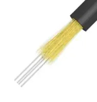 24vláken 9/125 optický kabel G.657A SM černý LSOH KDP DROP FTTx