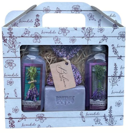 Bohemia Gifts & Cosmetics Lavender dárková sada na tělo