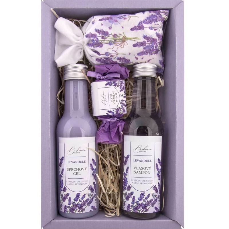 Bohemia Gifts & Cosmetics Lavender dárková sada