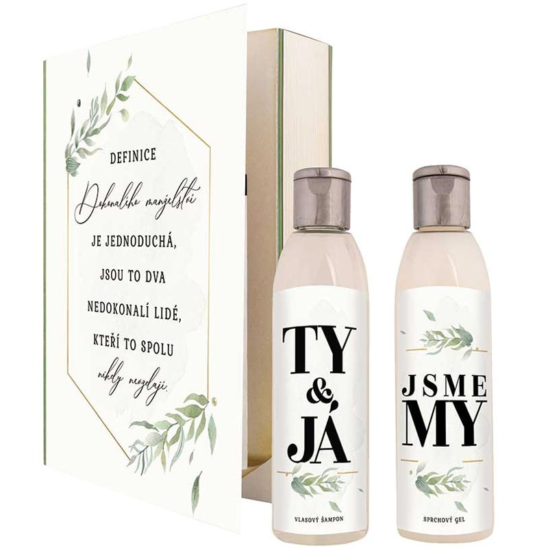 Kniha - Ty a já - kosmetická sada