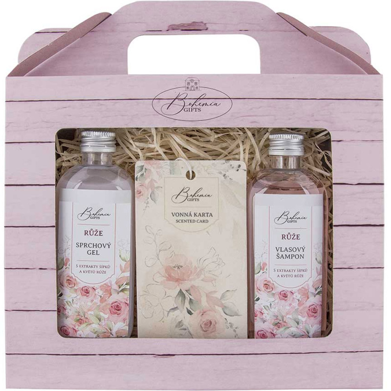 Bohemia Gifts & Cosmetics Růže dárková sada s vůní růží