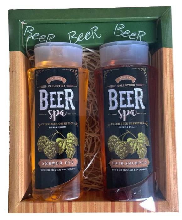 Bohemia Gifts & Cosmetics Beer Spa dárková sada do sprchy pro muže