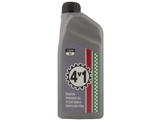 Sprchový gel 1000 ml pro muže - 4v1
