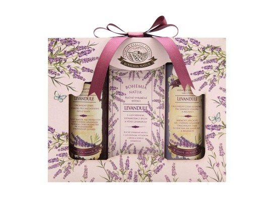 Bohemia Gifts & Cosmetics Lavender dárková sada do sprchy