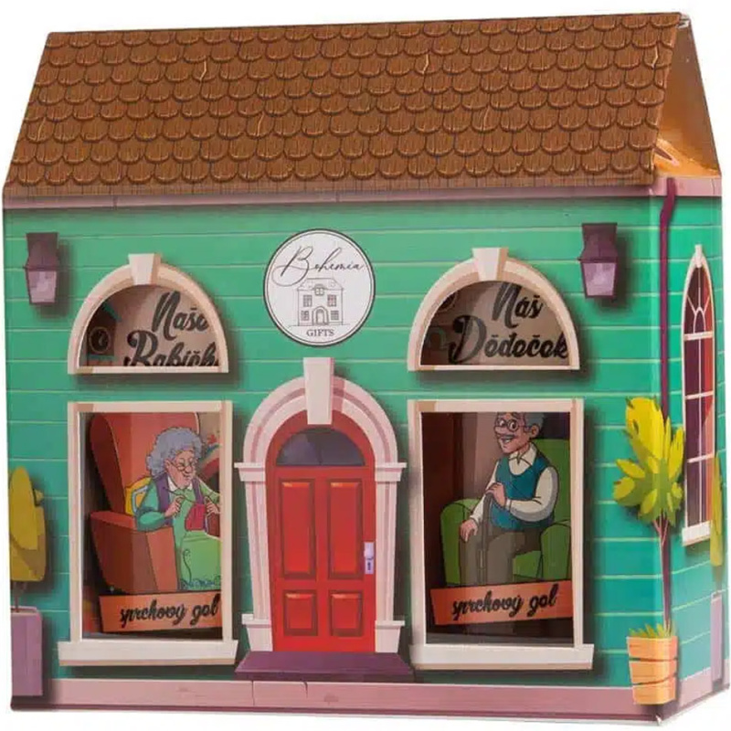 Kosmetický domeček pro babičku a dědečka