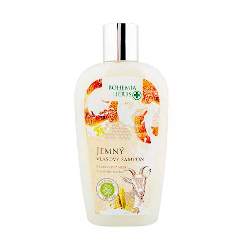 Bohemia Gifts Med a Kozí mléko vlasový šampon 250 ml