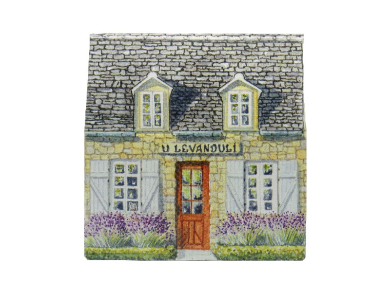 Bohemia Gifts & Cosmetics Domeček Levandule tuhé mýdlo s vůní levandule 80 g