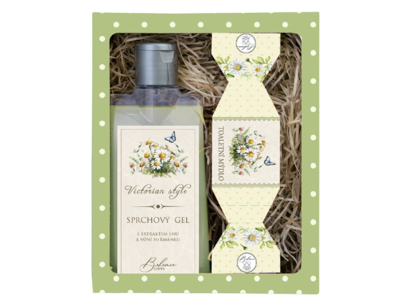 Bohemia Gifts & Cosmetics Victorian Style Heřmánek dárková sada