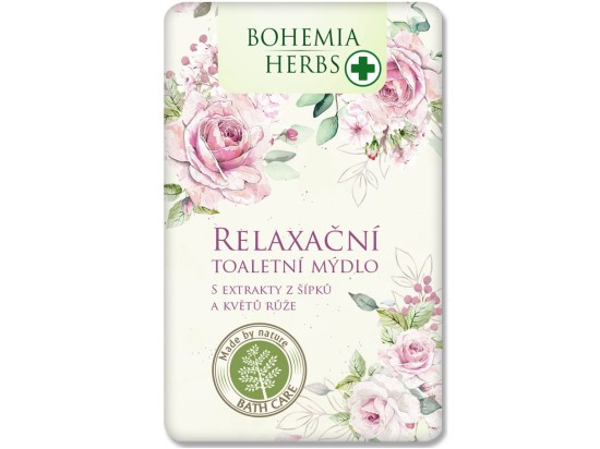 Bohemia Herbs toaletní mýdlo růže 100 g