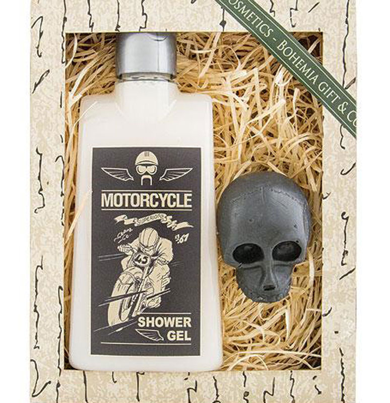 Bohemia Gifts & Cosmetics Motorcycle Vintage dárková sada pro muže