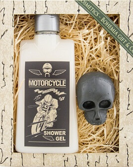 Bohemia Gifts & Cosmetics Motorcycle Vintage dárková sada pro muže