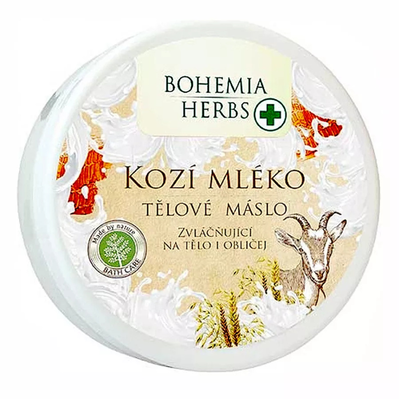 Bohemia Gifts Kozí tělové máslo 200 ml