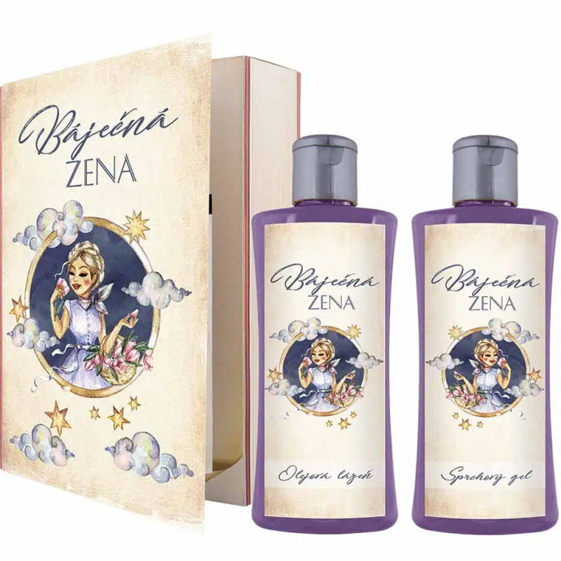 Kniha báječná žena - kosmetická sada
