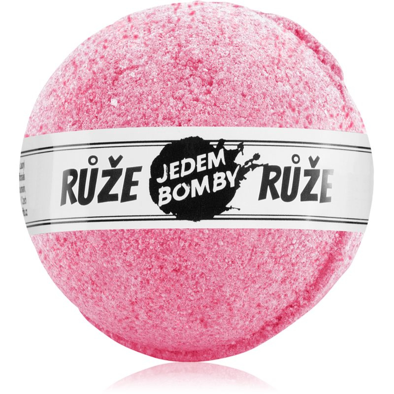 Bohemia Gifts & Cosmetics Jedem Bomby Růže koupelová bomba 110 g