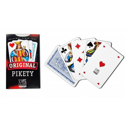 Karty Pikety 32ks v krabičce 7x11cm