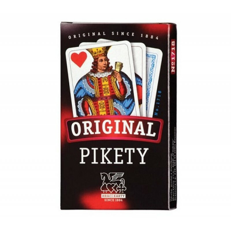 Karty Pikety 32ks v krabičce 7x11cm