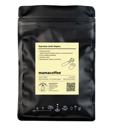 Mamacoffee Espresso směs Dejavu 100g