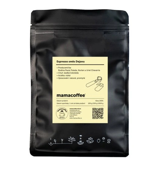 Mamacoffee Espresso směs Dejavu 100g