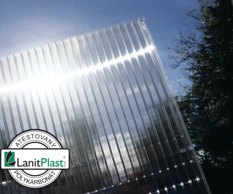 LANIT PLAST Marlon ST LONGLIFE SW 16mm polykarbonátová deska čirá 2,10x4m PK789-12