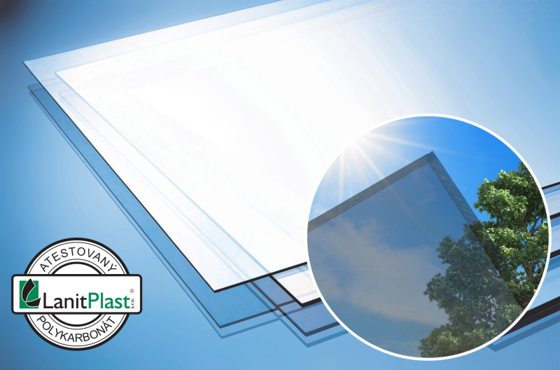LANIT PLAST Marlon FSX 5mm polykarbonát plný bronz 2,10x6,12m PK718-512