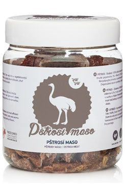 Raw Raw pochoutka mrazem sušené Pštrosí maso 90 g