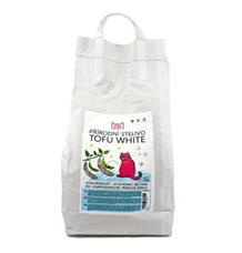 Podestýlka Rebel Cat přírodní,hrudkující Tofu White  5l