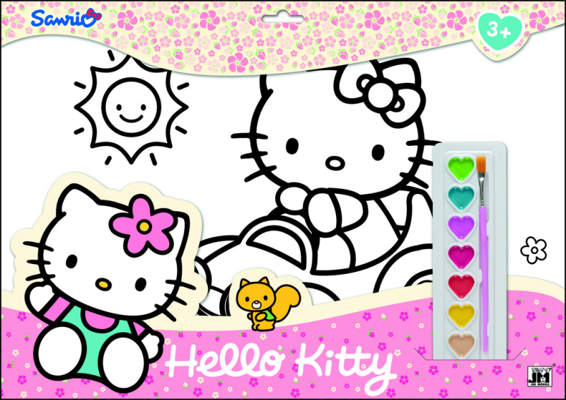Hello Kitty: Omalovánka - kniha z kategorie Omalovánky