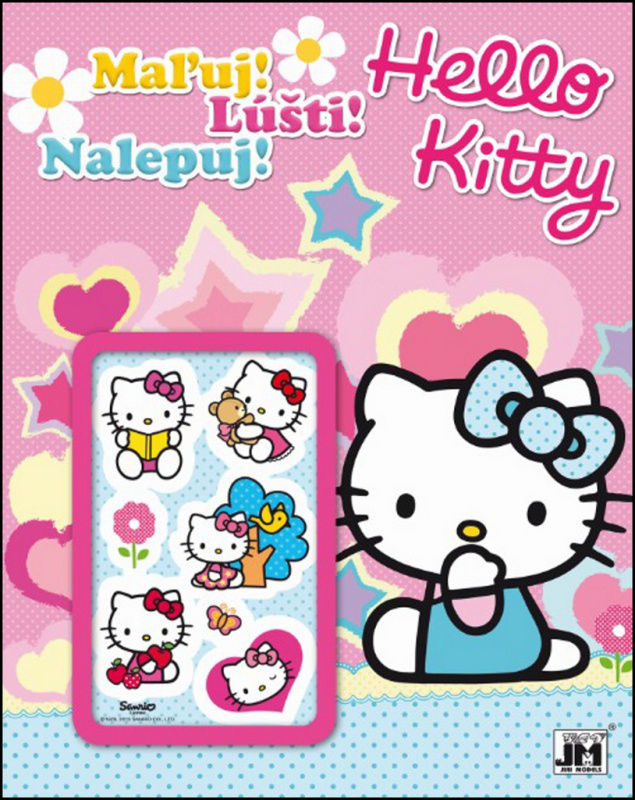 Hello Kitty (Maľuj, lúšti, nalepuj) - kniha z kategorie Pro děti