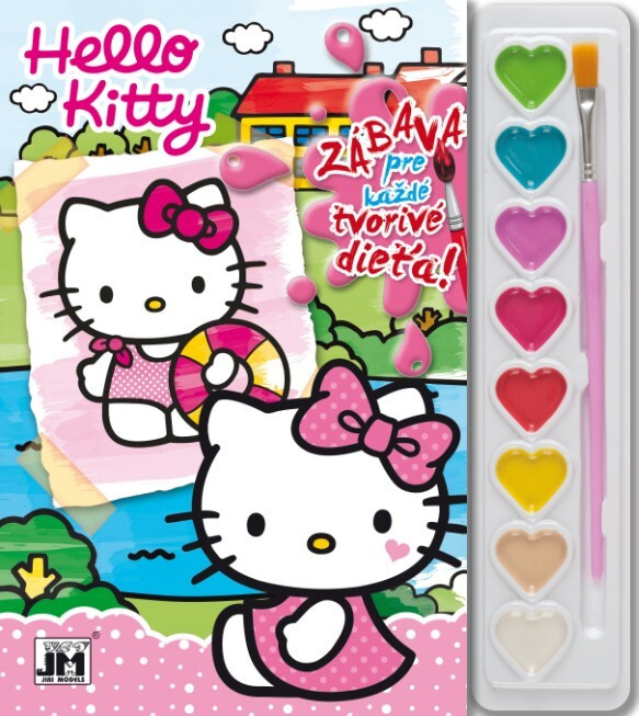 Hello Kitty (omaľovánka) (Zábava pre každé tvorivé dieťa) - kniha z kategorie Omalovánky