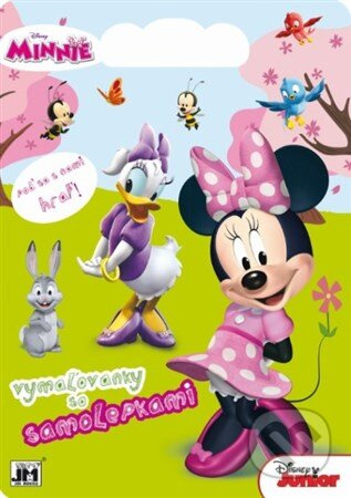 Minnie (Vymaľovanky so samolepkami - Poď sa s nami hrať!) - kniha z kategorie Pro děti