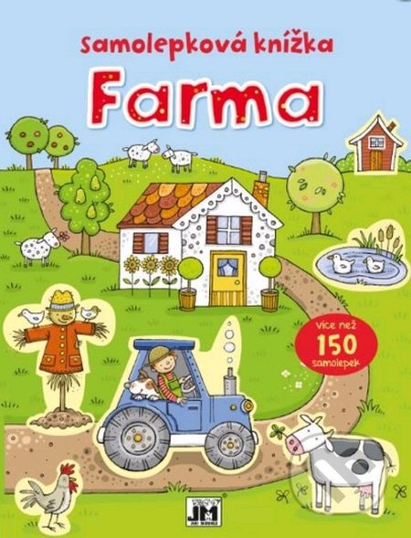 Samolepková knížka Farma 21,5x28cm