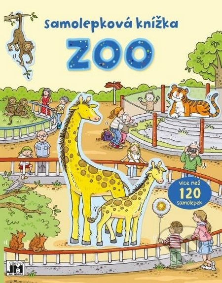 JIRI MODELS Samolepková knížka ZOO