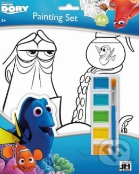Dory - Vymaľovanková súprava A4 (Painting set) - kniha z kategorie Omalovánky, vystřihovánky, papír