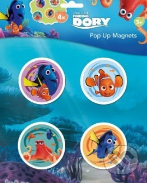 Dory - magnetky (Pop up Magnets)