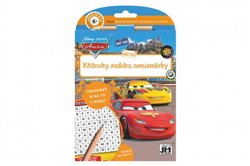 Křížovky, sudoku, osmisměrky s tužkou Auta/Cars 15x21cm