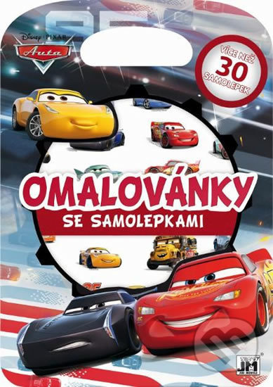 Auta - Kreativní blok - kniha z kategorie Samolepky