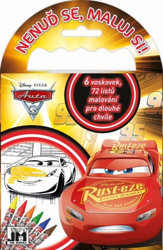 Nenuď se, maluj si - Auta 3 - kniha z kategorie Omalovánky