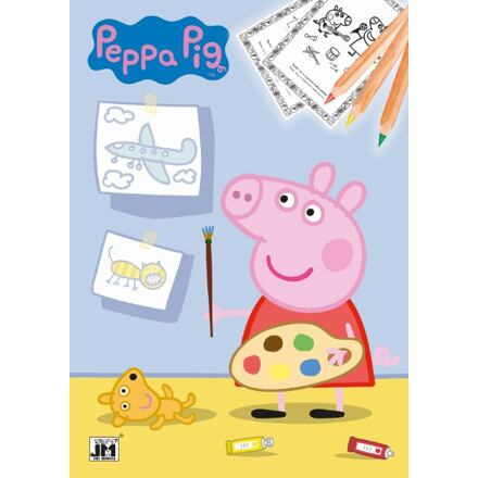 Jiri Models Omalovánky A4/ Prasátko Peppa