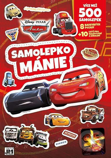 Auta 3: Samolepkománie - kniha z kategorie Samolepky
