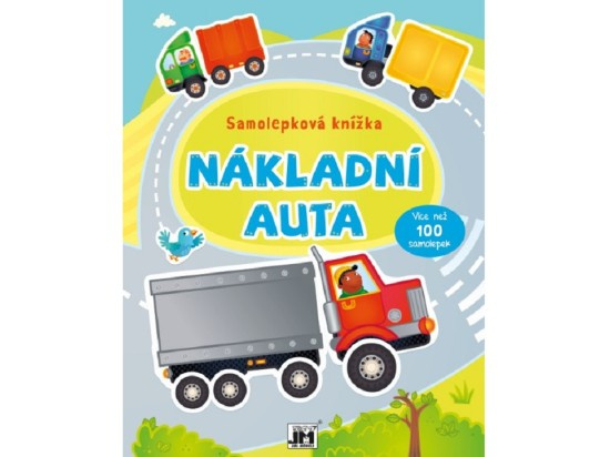 Samolepková knížka - Nákladní auta