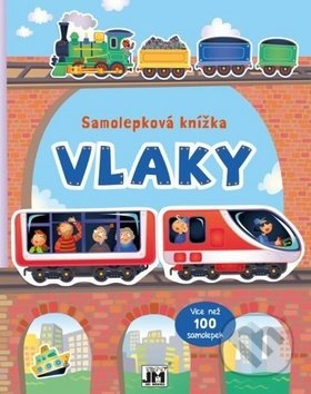 Samolepková knížka - Vlaky