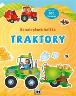 Samolep knížka/ Traktory