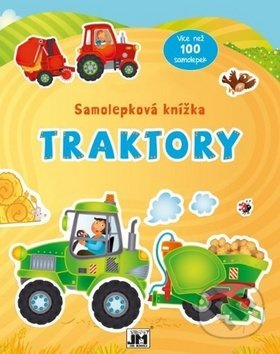 Samolep knížka/ Traktory