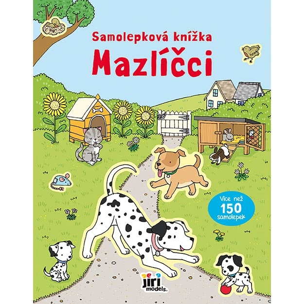 Jiri Models Samolep knížka/ Mazlíčci