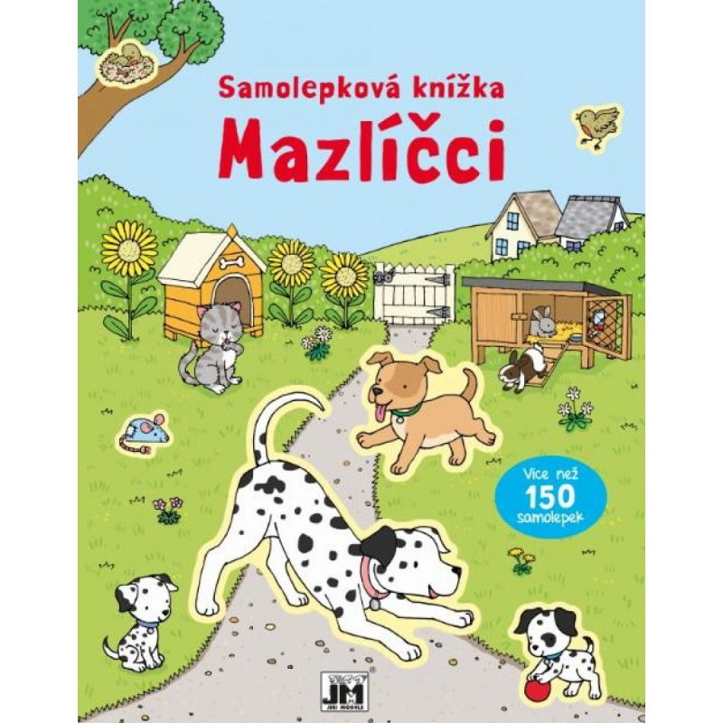 Jiri Models Samolep knížka/ Mazlíčci