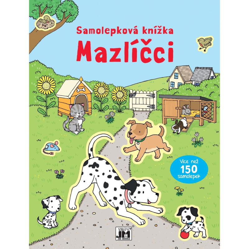 Jiri Models Samolep knížka/ Mazlíčci