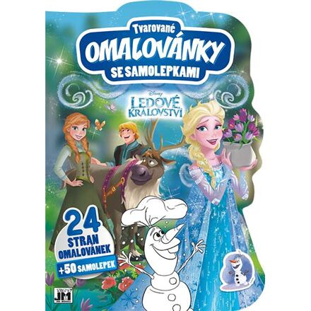 Tvarované omalovánky/ Led. královst